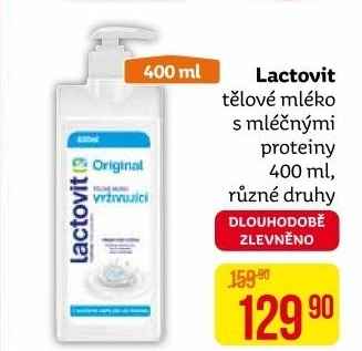Tělové mléko Lactovit