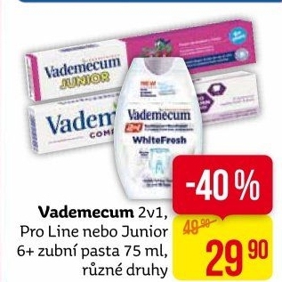 Pasty na zuby 2v1 Vademecum