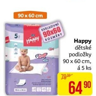 Podložky přebalovací Háppy Bella