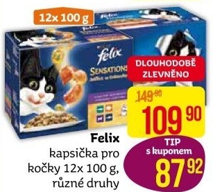 Kapsičky pro kočky Felix Purina