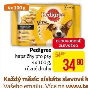 Kapsičky pro psy Pedigree