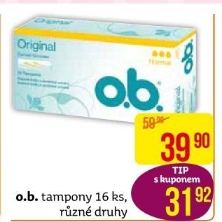 Tampony O.B.