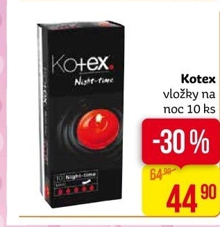 Vložky dámské na noc Kotex