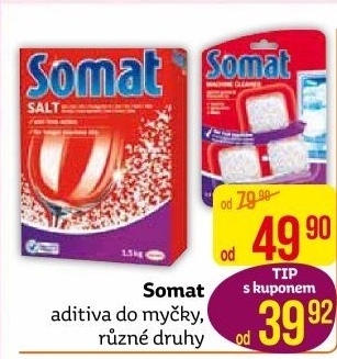 Prostředky do myčky Somat