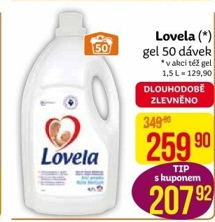 Prací gel Lovela