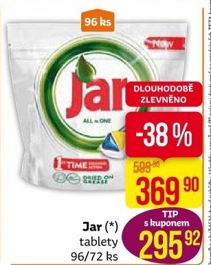 Kapsle do myčky Jar