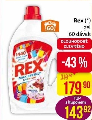 Prací gel Rex