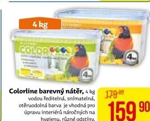 Barevný malířský nátěr Colorline