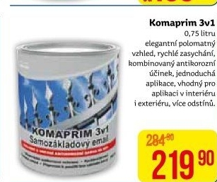 Barva Komaprim 3v1 Hammerite