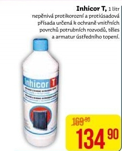Přípravek na ochranu topení Inhicor T Lach-ner