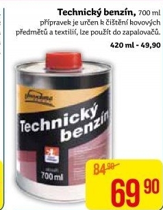 Technický benzín Severochema