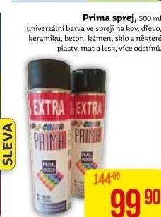 Univerzální barva ve spreji Prima RAL