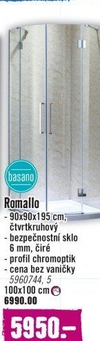 Sprchový kout Romalio Basano