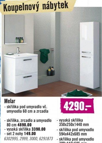 Koupelnová skříňCersanit