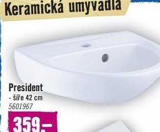 Umyvadlo President Cersanit