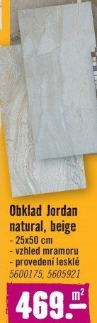 Obklad Jordan