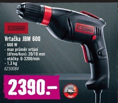 Vrtačka JC Schwarz JBM 600