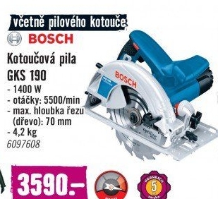 Kotoučová pila Bosch GKS 190
