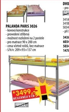 Palanda PARIS 2 kov
