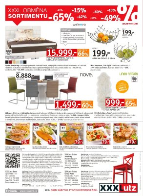 akční leták XXXLutz 11.9.2017-24.9.2017