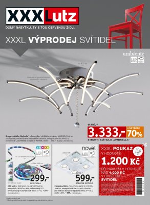 akční leták XXXLutz 11.9.2017-24.9.2017