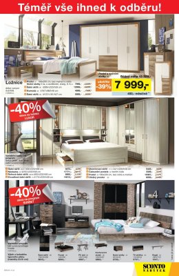 akční leták Sconto nábytek 20.9.2017-3.10.2017