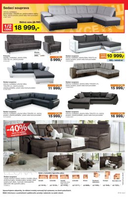 akční leták Sconto nábytek 20.9.2017-3.10.2017