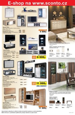 akční leták Sconto nábytek 20.9.2017-3.10.2017