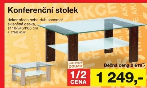 KONFERENČNÍ STOLEK ALICANTE