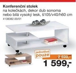 KONFERENČNÍ STOLEK MIKA