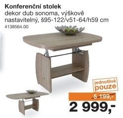 KONFERENČNÍ STOLEK KIRK MINI