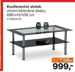 KONFERENČNÍ STOLEK BENITO