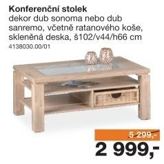 KONFERENČNÍ STOLEK LAZY