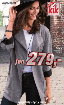 akční leták Kik textil 20.9.2017-6.10.2017