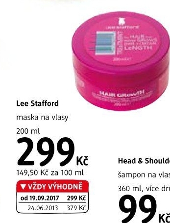 Maska na vlasy Lee Stafford
