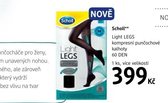 Kompresní punčochové kalhoty Light Legs Scholl