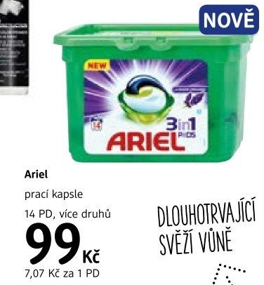 Prací kapsle 3v1 Ariel