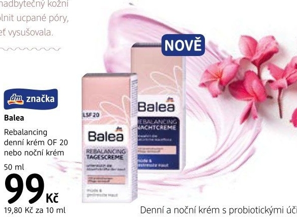 Pleťový krém Rebalancing Balea