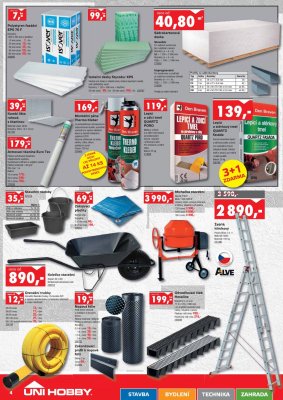 akční leták UNI HOBBY 21.9.2017-1.10.2017
