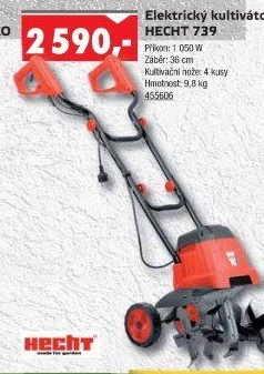 Elektrický kultivátor Hecht 739