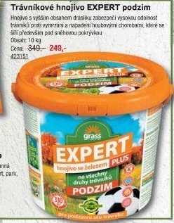 Trávníkové hnojivo Expert podzim plus Forestina