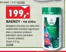 Přípravek do jezírek Baenzy na zimu Vodnář