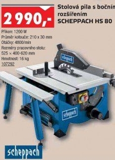 Stolní pila Scheppach HS 80