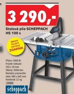 Stolní pila Scheppach HS 100 S