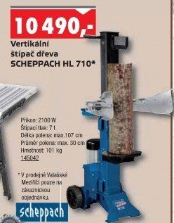 Štípač dřeva HL 710 Scheppach