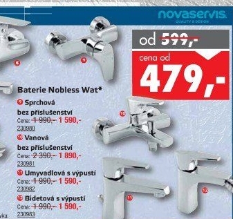 Sprchová baterie Nobless Wat Novaservis
