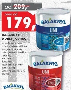 Barva Balakryl UNI mat
