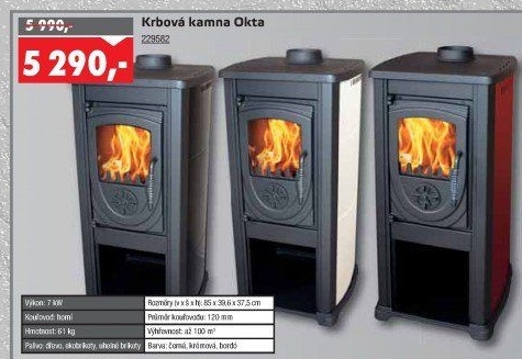 Krbová kamna Okta