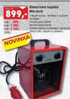 Elektrické topidlo Ma-tech Ema