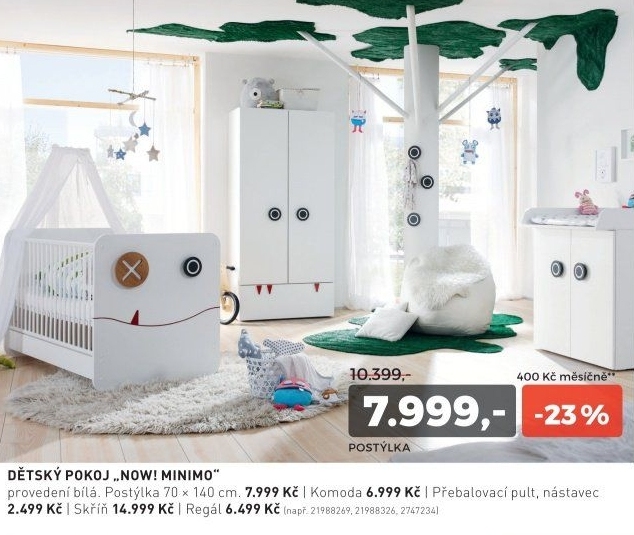 Postýlka NOW! MINIMO